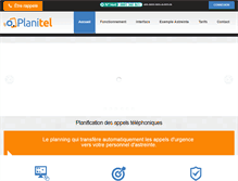 Tablet Screenshot of planitel.com